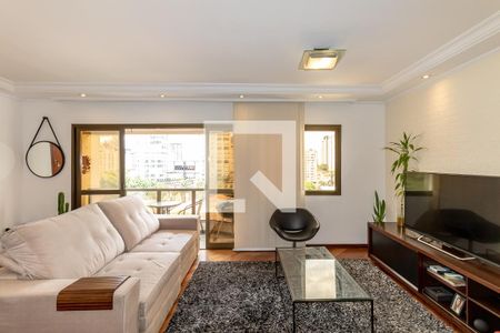 Sala de apartamento à venda com 4 quartos, 134m² em Vila Olímpia, São Paulo