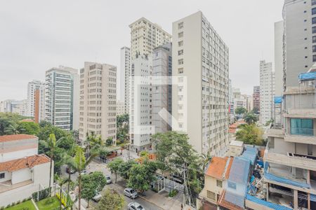 Varanda de apartamento para alugar com 1 quarto, 35m² em Jardim Paulista, São Paulo