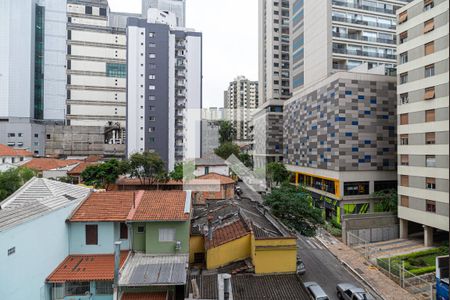 Varanda - Vista de kitnet/studio para alugar com 1 quarto, 25m² em Bela Vista, São Paulo