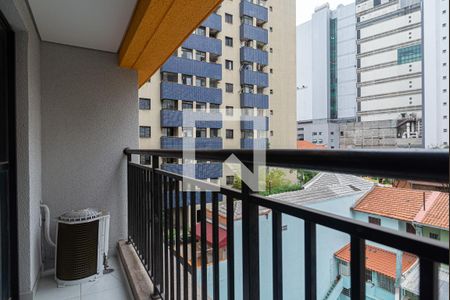 Varanda de kitnet/studio para alugar com 1 quarto, 25m² em Bela Vista, São Paulo