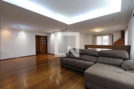 Sala - visão geral de apartamento para alugar com 3 quartos, 216m² em Vila Mariana, São Paulo