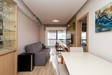 Sala de apartamento à venda com 1 quarto, 49m² em Bela Vista, São Paulo