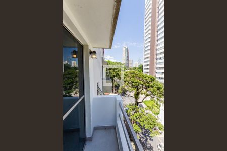 Varanda da Sala de apartamento para alugar com 2 quartos, 55m² em Jardim, Santo André