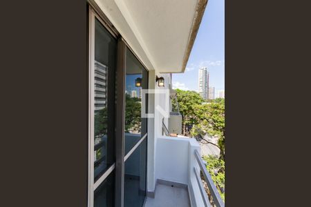 Varanda da Sala de apartamento para alugar com 2 quartos, 55m² em Jardim, Santo André