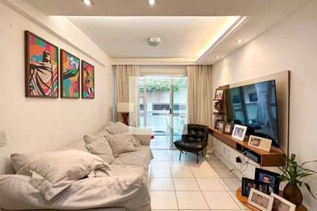 Sala de apartamento à venda com 2 quartos, 82m² em Gávea, Rio de Janeiro