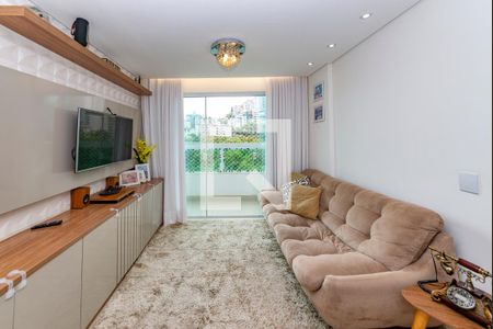 Sala de apartamento à venda com 2 quartos, 70m² em Buritis, Belo Horizonte