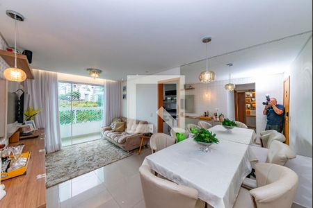 Sala de apartamento à venda com 2 quartos, 70m² em Buritis, Belo Horizonte