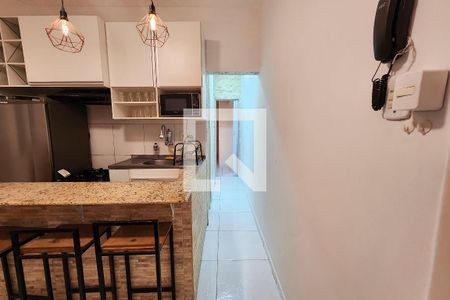 Sala de apartamento para alugar com 1 quarto, 40m² em Flamengo, Rio de Janeiro