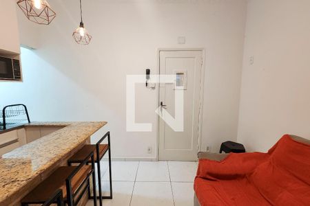 Sala de apartamento para alugar com 1 quarto, 40m² em Flamengo, Rio de Janeiro