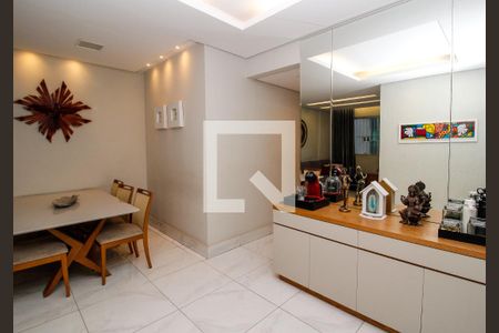 Sala de apartamento à venda com 3 quartos, 94m² em Silveira, Belo Horizonte