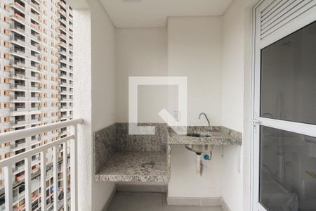 Varanda Gourmet  de apartamento à venda com 1 quarto, 39m² em Penha de França, São Paulo