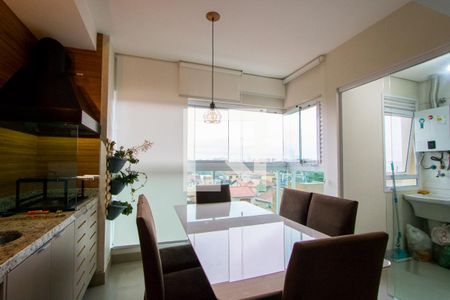 Varanda gourmet de apartamento para alugar com 2 quartos, 73m² em Vila Eldizia, Santo André