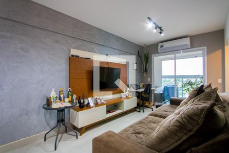 Sala de apartamento para alugar com 2 quartos, 73m² em Vila Eldizia, Santo André