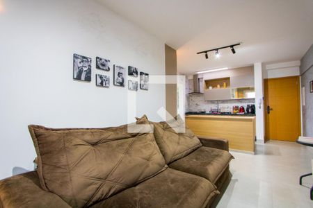 Sala de apartamento para alugar com 2 quartos, 73m² em Vila Eldizia, Santo André