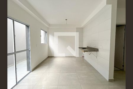 Sala/Cozinha de apartamento para alugar com 2 quartos, 39m² em Vila Mangalot, São Paulo