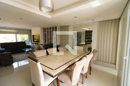 Sala de Jantar de casa à venda com 4 quartos, 336m² em Guarujá, Porto Alegre