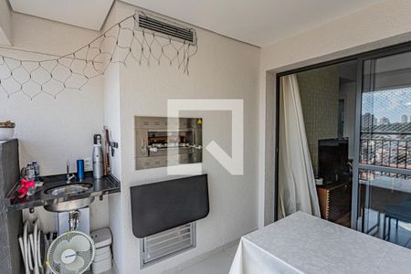 Varanda gourmet de apartamento à venda com 2 quartos, 61m² em Vila Primavera, São Paulo