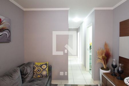 Sala de apartamento à venda com 3 quartos, 75m² em Castelo, Belo Horizonte