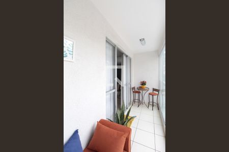 Varanda da Sala de apartamento à venda com 3 quartos, 75m² em Castelo, Belo Horizonte