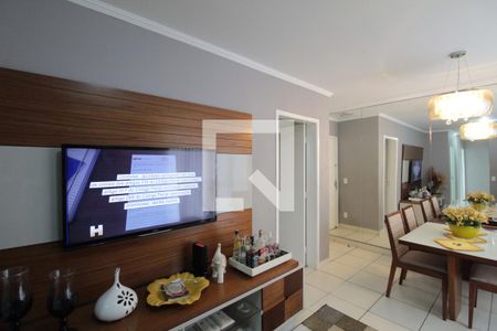 Sala de apartamento à venda com 3 quartos, 75m² em Castelo, Belo Horizonte