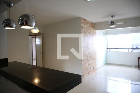 Sala de apartamento para alugar com 3 quartos, 83m² em Setor Pedro Ludovico, Goiânia