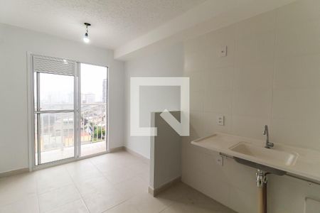 Sala/Cozinha de apartamento à venda com 1 quarto, 30m² em Belenzinho, São Paulo