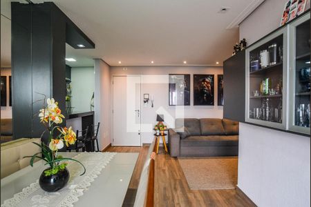 Sala de Jantar de apartamento à venda com 2 quartos, 70m² em Vila Valparaíso, Santo André