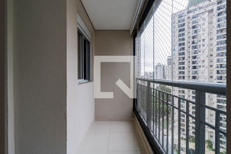 Varanda da Sala de apartamento para alugar com 2 quartos, 70m² em Jardim Parque Morumbi, São Paulo