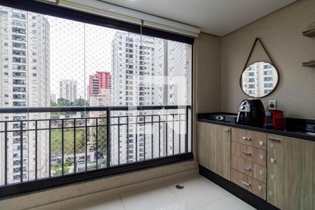 Varanda da Sala de apartamento para alugar com 2 quartos, 70m² em Jardim Parque Morumbi, São Paulo