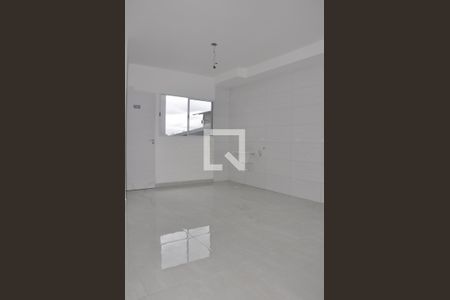 Detalhe - Sala / Cozinha / Área de Serviço de apartamento para alugar com 1 quarto, 30m² em Vila Mangalot, São Paulo