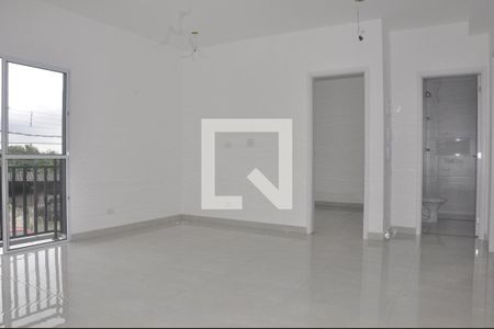 Detalhe - Sala / Cozinha / Área de Serviço de apartamento à venda com 2 quartos, 49m² em Vila Mangalot, São Paulo