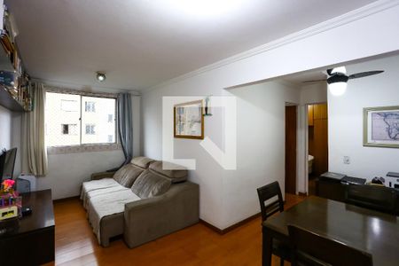 Sala  de apartamento à venda com 2 quartos, 54m² em Vila Pirajussara, São Paulo