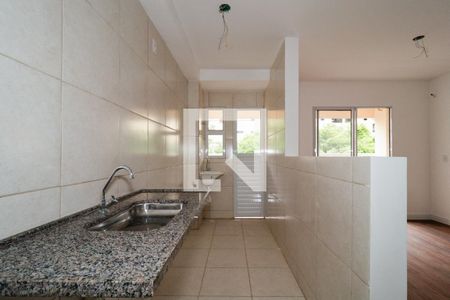 Cozinha de apartamento à venda com 1 quarto, 28m² em Jardim Ampliacao, São Paulo