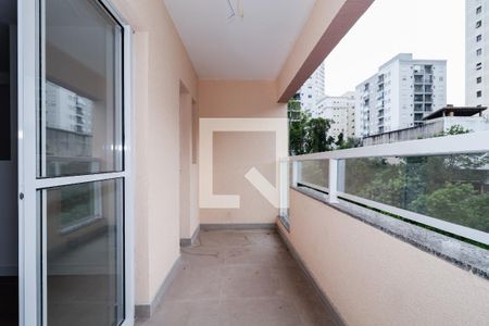 Varanda da Sala de apartamento à venda com 1 quarto, 28m² em Jardim Ampliacao, São Paulo