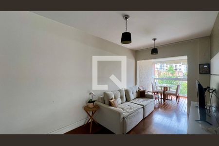 Apartamento para alugar com 53m², 1 quarto e 2 vagasSala