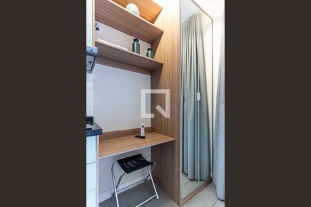 Studio - Detalhe de kitnet/studio para alugar com 1 quarto, 25m² em República, São Paulo