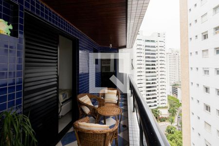 Varanda da Sala de apartamento para alugar com 2 quartos, 80m² em Jardim Asturias, Guarujá