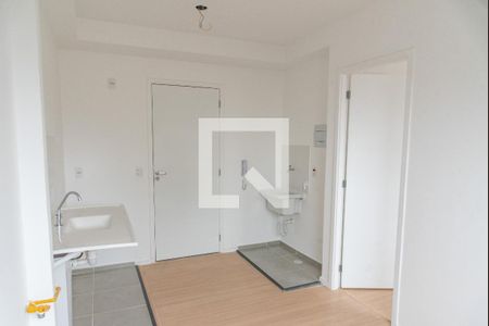 Sala/cozinha de apartamento à venda com 1 quarto, 24m² em Sé, São Paulo