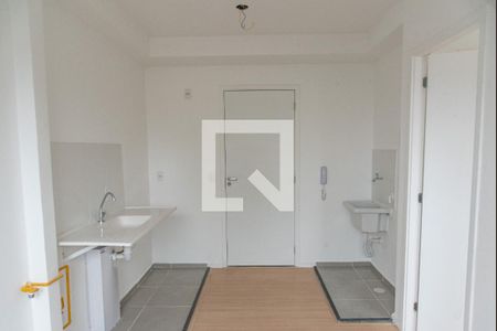 Sala/cozinha de apartamento à venda com 1 quarto, 24m² em Sé, São Paulo