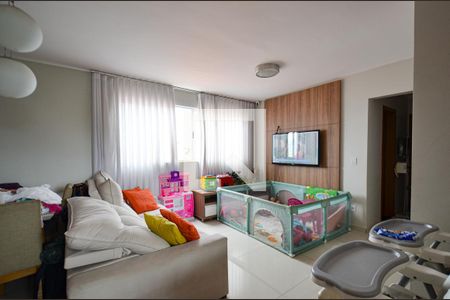 Sala de apartamento à venda com 3 quartos, 85m² em Palmares, Belo Horizonte