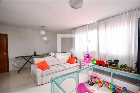 Sala de apartamento à venda com 3 quartos, 85m² em Palmares, Belo Horizonte