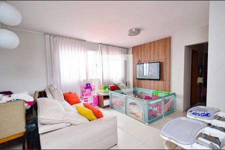 Sala de apartamento à venda com 3 quartos, 85m² em Palmares, Belo Horizonte