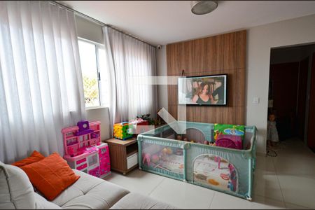 Sala de apartamento à venda com 3 quartos, 85m² em Palmares, Belo Horizonte