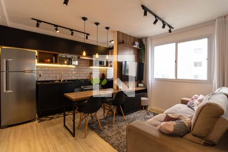 Sala de apartamento à venda com 2 quartos, 40m² em Cambuci, São Paulo