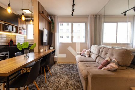 Sala de apartamento à venda com 2 quartos, 40m² em Cambuci, São Paulo