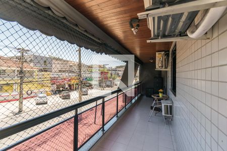 Varanda da Sala de apartamento à venda com 3 quartos, 104m² em Penha Circular, Rio de Janeiro