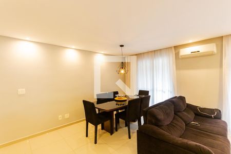 Sala de apartamento para alugar com 2 quartos, 78m² em Campestre, Santo André