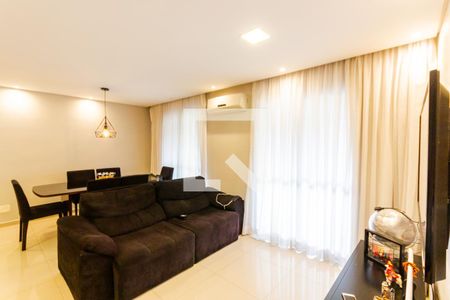 Sala de apartamento para alugar com 2 quartos, 78m² em Campestre, Santo André