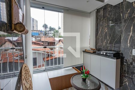 Sala  de apartamento à venda com 2 quartos, 51m² em Centro, Diadema