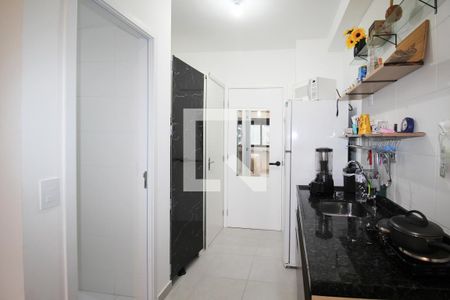 Cozinha de kitnet/studio para alugar com 1 quarto, 25m² em Vila Olímpia, São Paulo